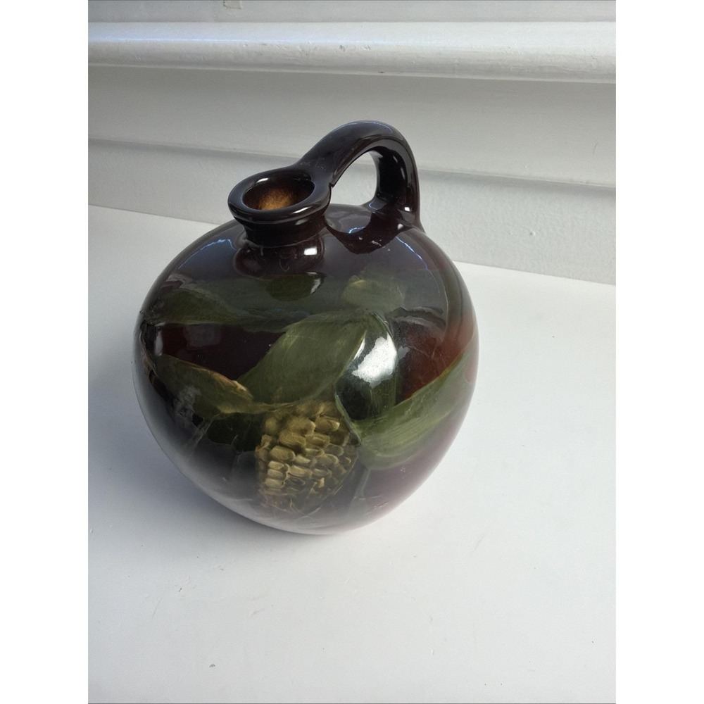 Weller Louwelsa 374 Art Pottery Jug Vase; Circa 1896-1910 Corn Rare